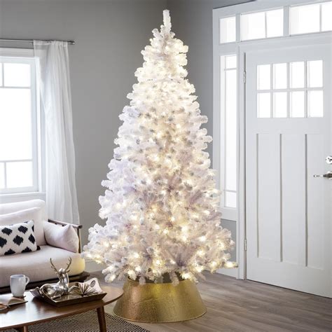 prelit christmas tree 5ft|white light christmas tree indoor.